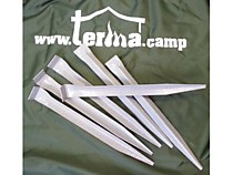 Набор стальных колышков для крепления палатки